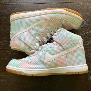 NWT Nike Dunk High Supreme Fun Shirt Plaid